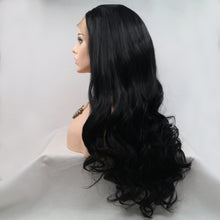 Load image into Gallery viewer, 13*3&quot; Lace Front Wigs Synthetic Long Wavy 24&quot; 130% Density
