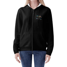 Load image into Gallery viewer, Women&#39;s Lightweight Zipper Jumper Sweatshirt Hoodie
