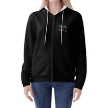 Load image into Gallery viewer, Women&#39;s Lightweight Zipper Jumper Sweatshirt Hoodie
