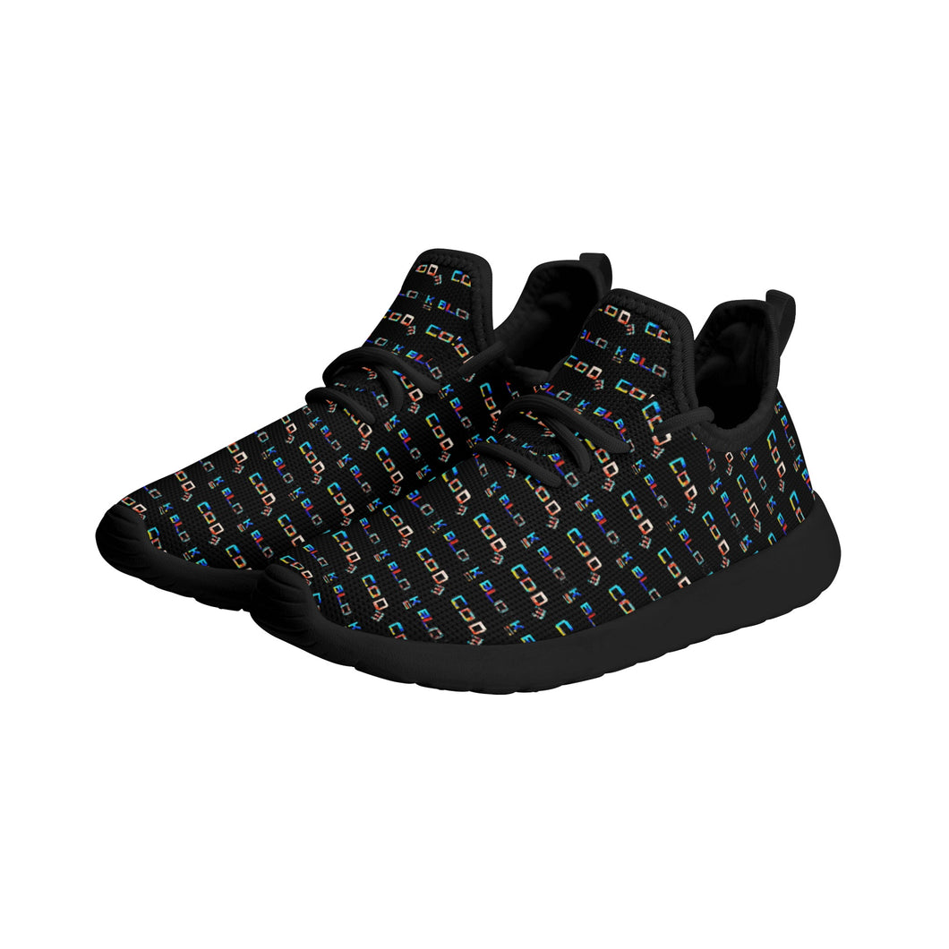 New Kids Mesh Knit Sneakers