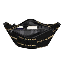 Load image into Gallery viewer, Printed + Embroidered Large Fanny Bag
