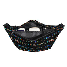 Load image into Gallery viewer, Printed + Embroidered Large Fanny Bag
