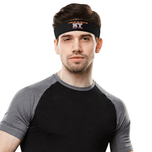 Load image into Gallery viewer, Embroidered Custom Logo Sports Headband
