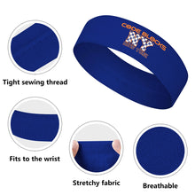 Load image into Gallery viewer, Embroidered Custom Logo Sports Headband
