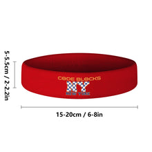 Load image into Gallery viewer, Embroidered Custom Logo Sports Headband
