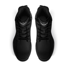 Load image into Gallery viewer, Mens High Top Leather Chunky Sneakers

