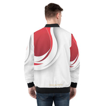 Load image into Gallery viewer, Mens All Over Print Zip Bomber Jacket
