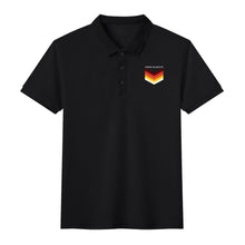 Load image into Gallery viewer, Unisex Half printed Cotton Polo Shirt
