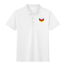 Load image into Gallery viewer, Unisex Half printed Cotton Polo Shirt
