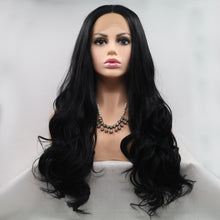 Load image into Gallery viewer, 13*3&quot; Lace Front Wigs Synthetic Long Wavy 24&quot; 130% Density
