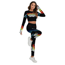 Load image into Gallery viewer, All-Over Print Women&#39;s Sport Set With Backless Top And Leggings
