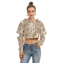 Load image into Gallery viewer, All-Over Print Women&#39;s Heavy Fleece Hoodie With Hollow Out Sleeve
