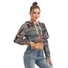 Load image into Gallery viewer, All-Over Print Women&#39;s Heavy Fleece Hoodie With Hollow Out Sleeve
