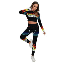 Load image into Gallery viewer, All-Over Print Women&#39;s Sport Set With Backless Top And Leggings
