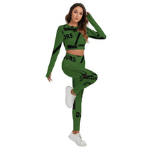 Load image into Gallery viewer, All-Over Print Women&#39;s Sport Set With Backless Top And Leggings
