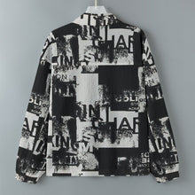 Load image into Gallery viewer, All-Over Print Men&#39;s Casual Lapel Jacket
