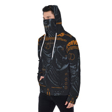 Load image into Gallery viewer, All-Over Print Men&#39;s Pullover Hoodie With Mask
