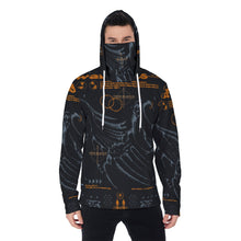 Load image into Gallery viewer, All-Over Print Men&#39;s Pullover Hoodie With Mask
