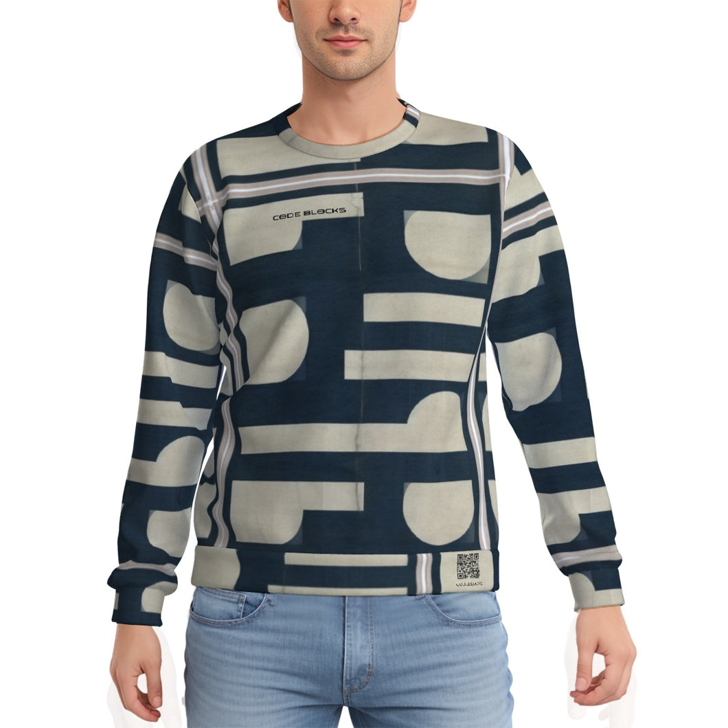 All-Over Print Men's Heavy Fleece Sweatshirt