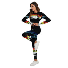 Load image into Gallery viewer, All-Over Print Women&#39;s Sport Set With Backless Top And Leggings
