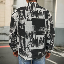 Load image into Gallery viewer, All-Over Print Men&#39;s Casual Lapel Jacket
