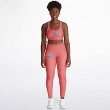 Load image into Gallery viewer, Padded Sports Bra &amp; Leggings - AOP
