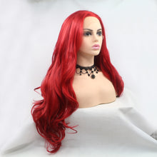 Load image into Gallery viewer, 13*3&quot; Lace Front Wigs Synthetic Long Wavy 24&quot; 130% Density
