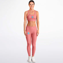 Load image into Gallery viewer, Padded Sports Bra &amp; Leggings - AOP
