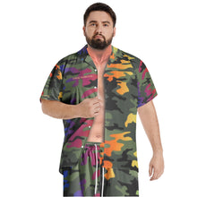 Load image into Gallery viewer, Men&#39;s All-Over-Print Hawiian Shirt Sets
