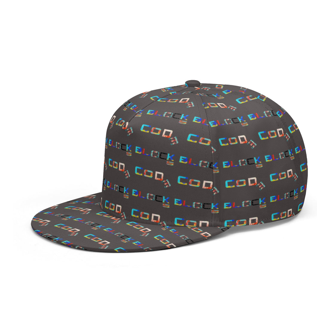 All Over Printing Hip-hop Caps