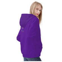 Load image into Gallery viewer, Women&#39;s All Over Print Zip Hoodie
