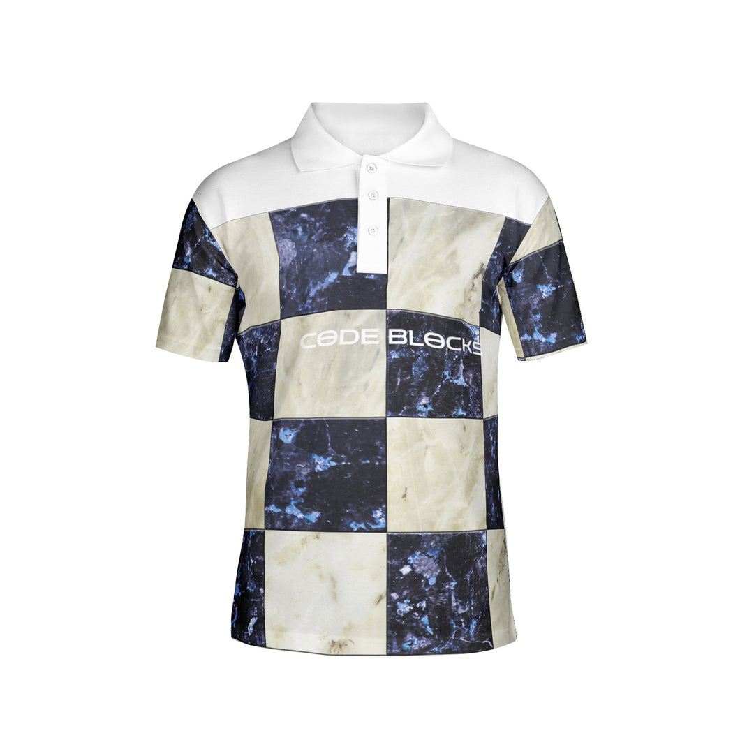 Men's All-Over Print Polo Shirts