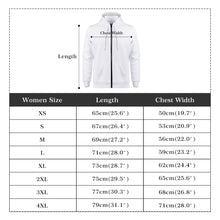 Load image into Gallery viewer, Women&#39;s All Over Print Zip Hoodie
